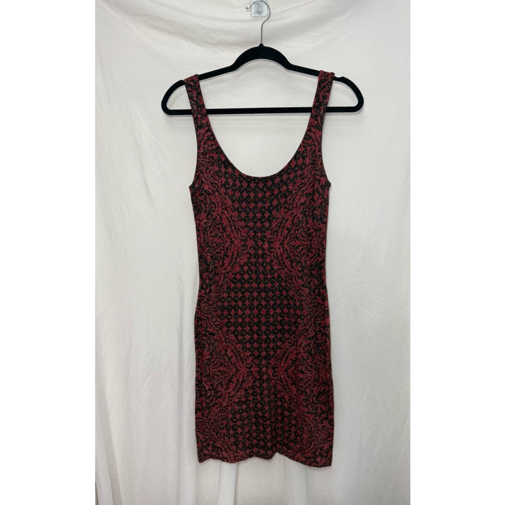 Women's Rock & Republic Dress Size M Red Black